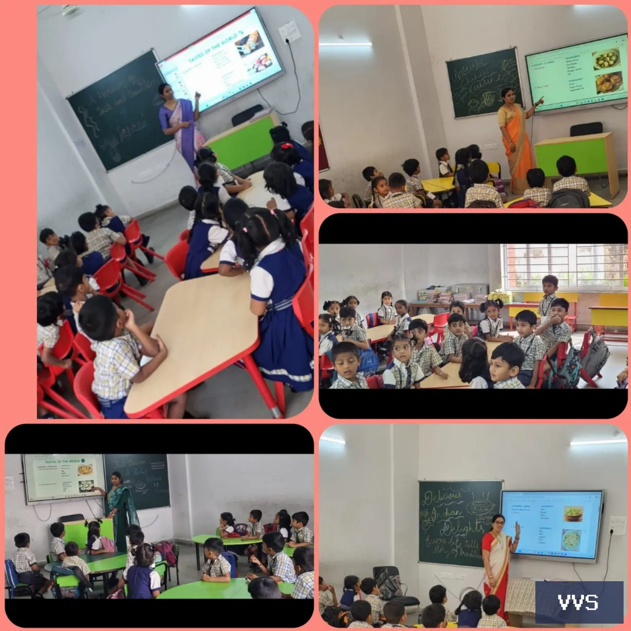 Class room knowledge gained about world cuisines — Visakha Valley School — photo 1