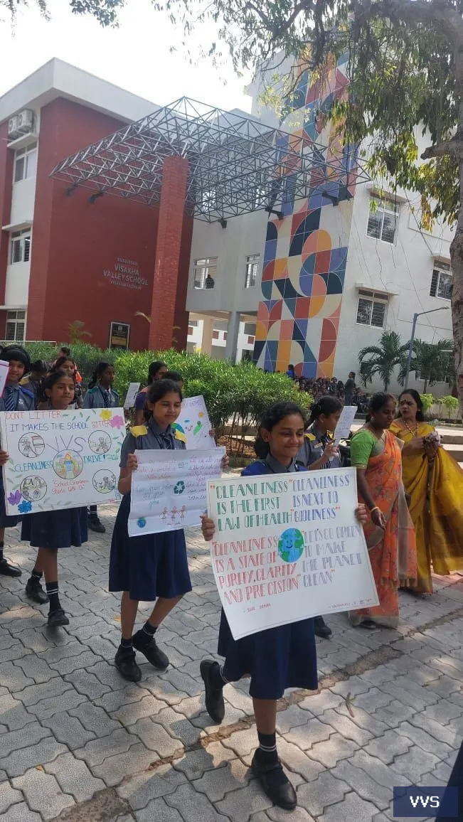 CLEANLINESS DRIVE — Visakha Valley School — photo 2
