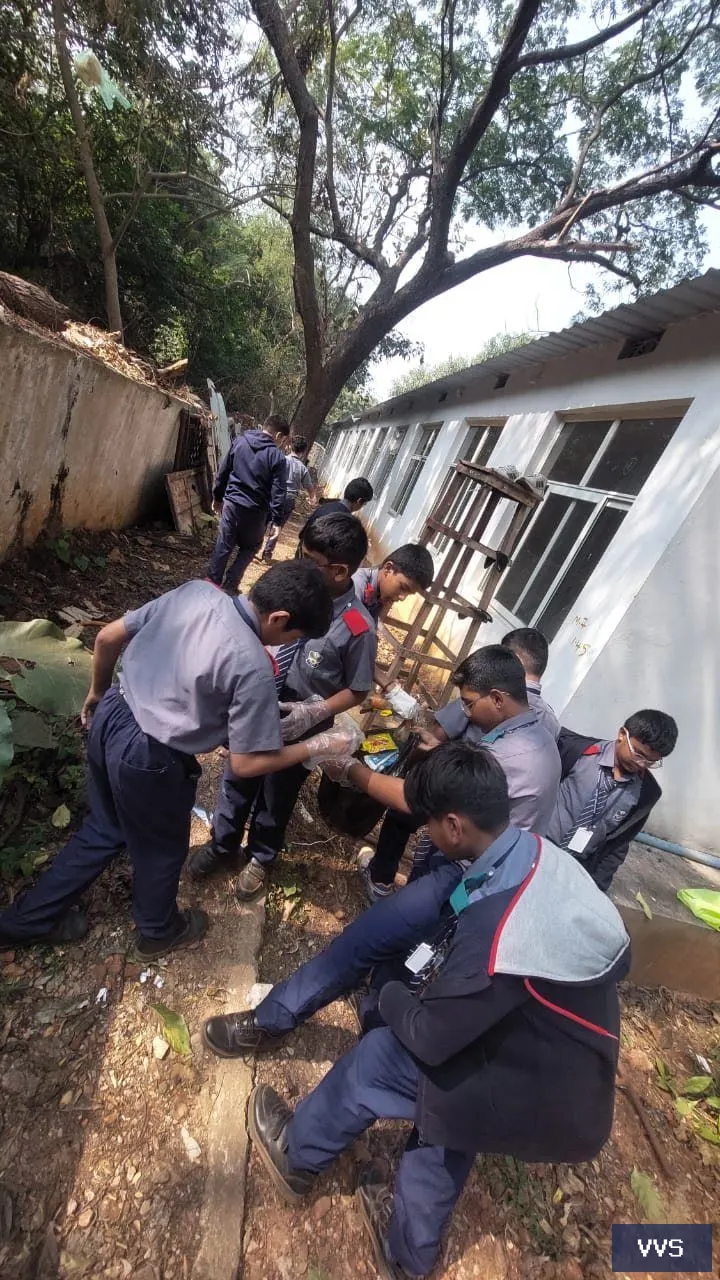 CLEANLINESS DRIVE — Visakha Valley School — photo 3