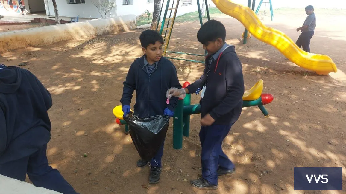 CLEANLINESS DRIVE — Visakha Valley School — photo 4