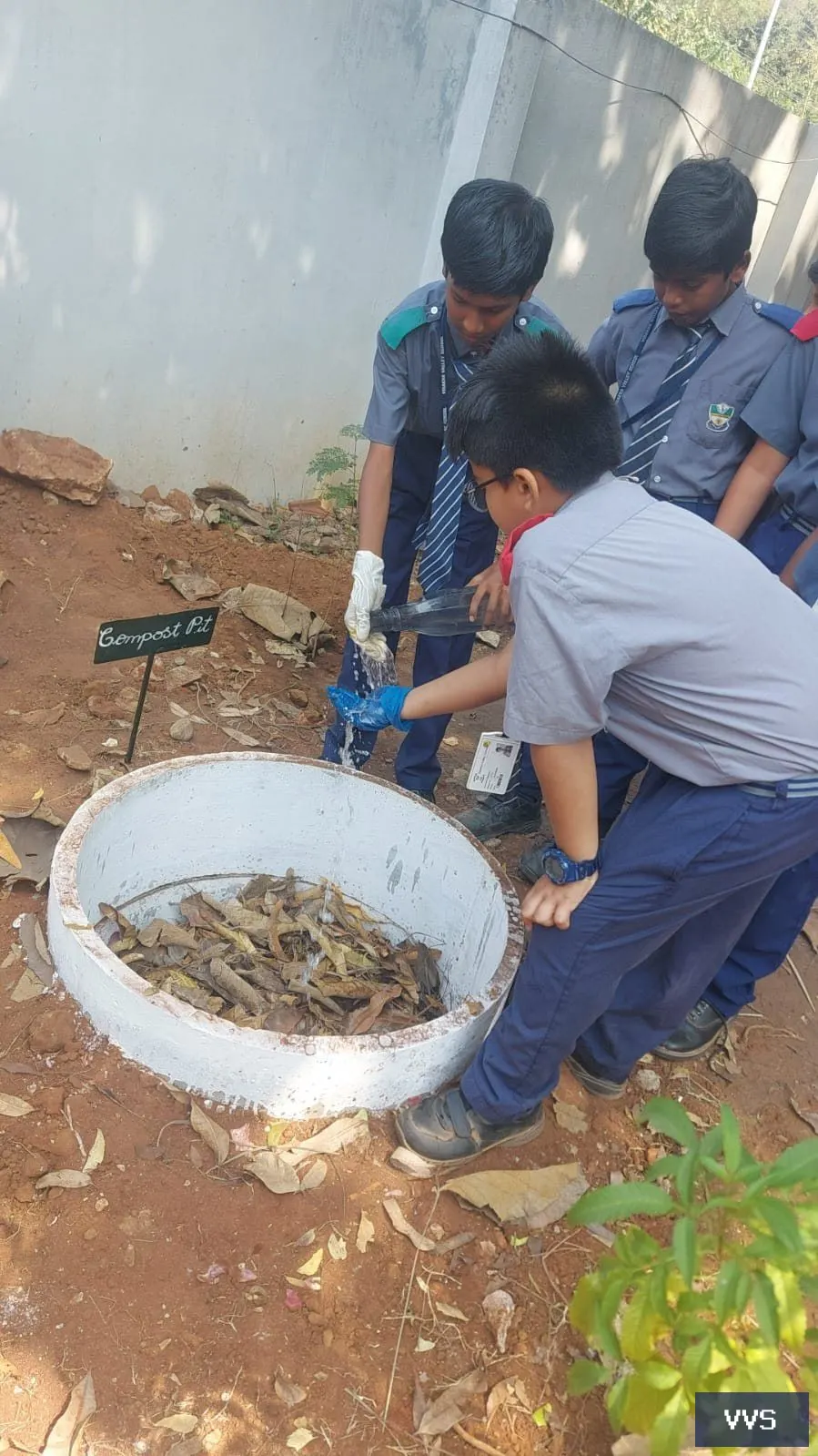 COMPOSTING ACTIVITY — Visakha Valley School — photo 2