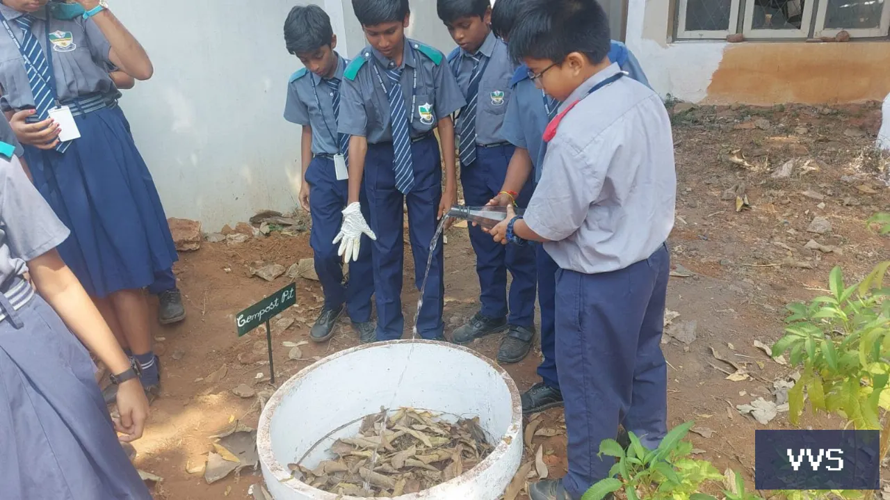 COMPOSTING ACTIVITY — Visakha Valley School — photo 3