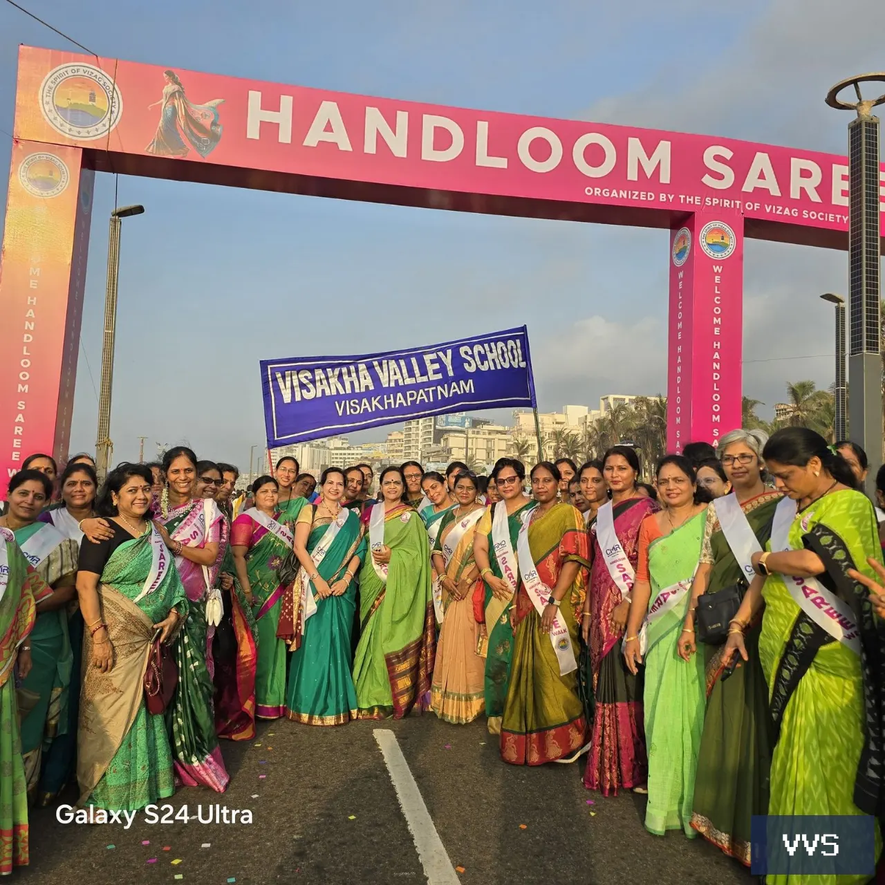 HANDLOOM SAREE WALK-2024 — Visakha Valley School — photo 4