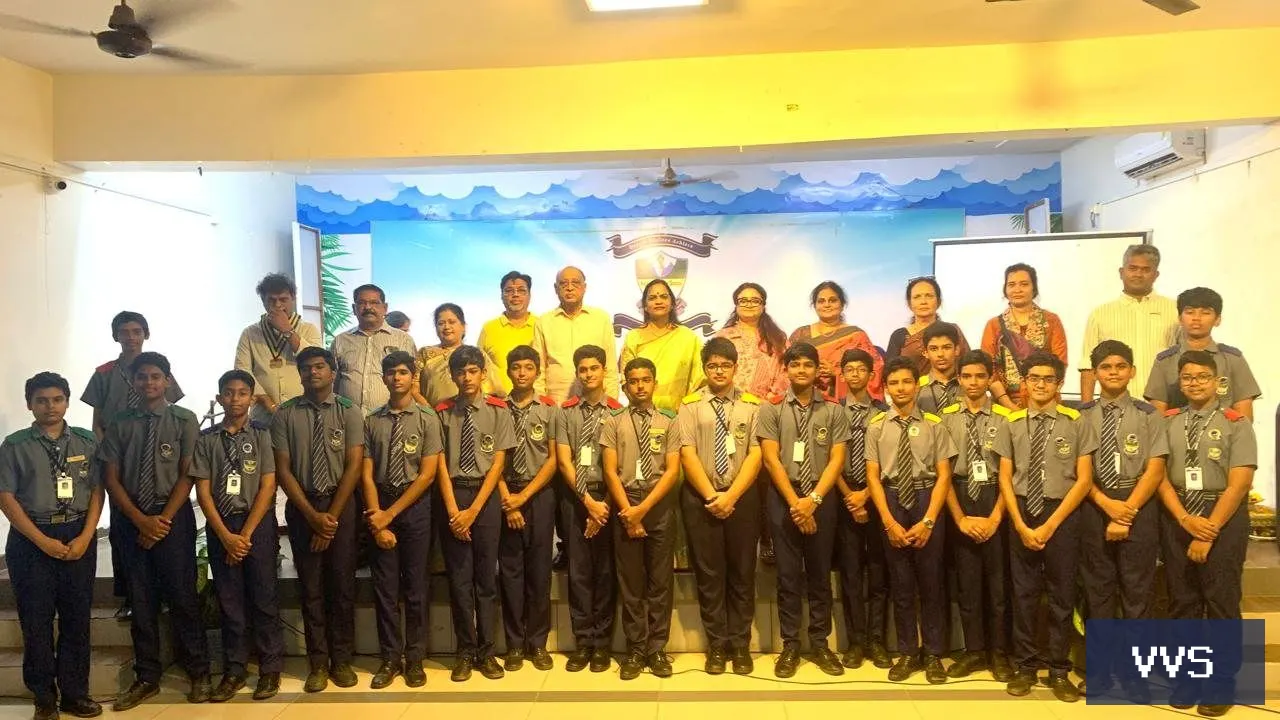 INTERACT CLUB INSTALLATION — Visakha Valley School — photo 6