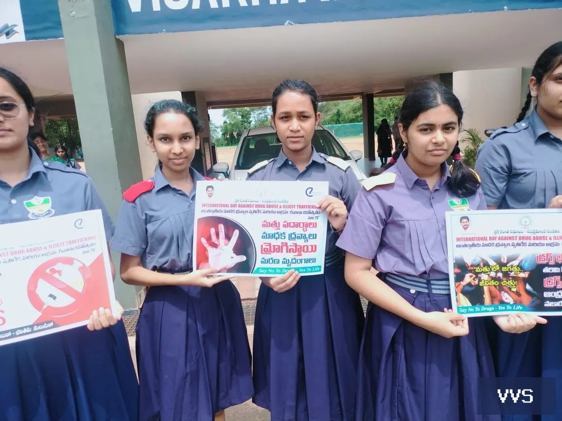 INTERNATIONAL DAY AGAINST DRUG ABUSE — Visakha Valley School — photo 6