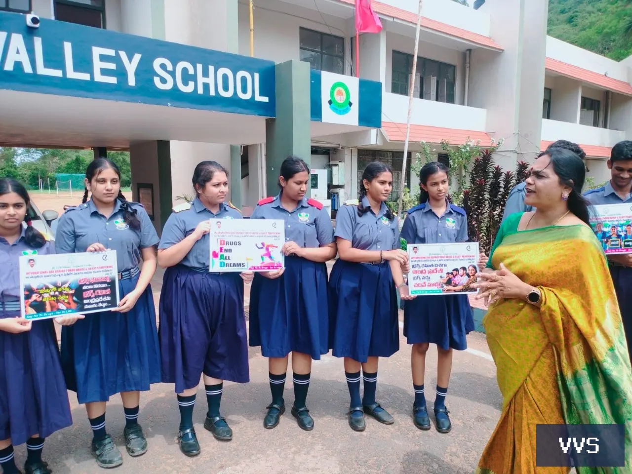INTERNATIONAL DAY AGAINST DRUG ABUSE — Visakha Valley School — photo 9