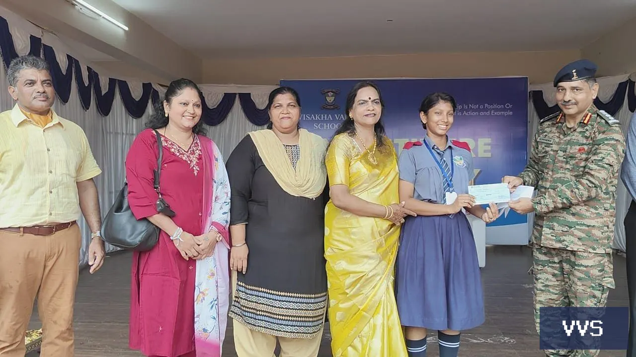 JUNIOR INVESTITURE CEREMONY — Visakha Valley School — photo 5