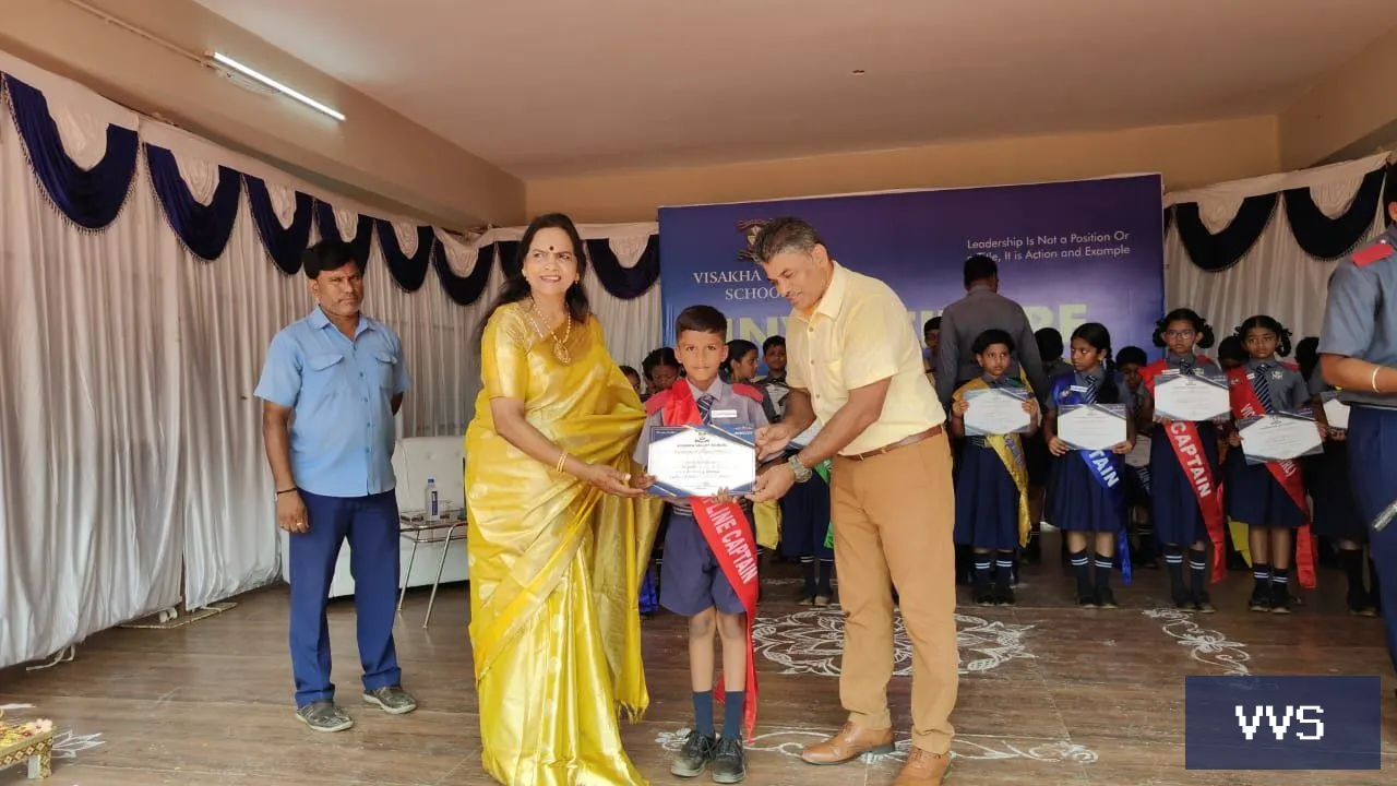 JUNIOR INVESTITURE CEREMONY — Visakha Valley School — photo 9