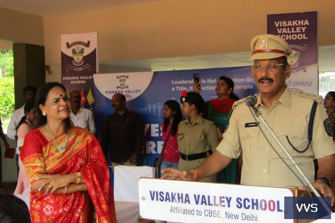 JUNIOR INVESTITURE CEREMONY-2024 — Visakha Valley School — photo 9
