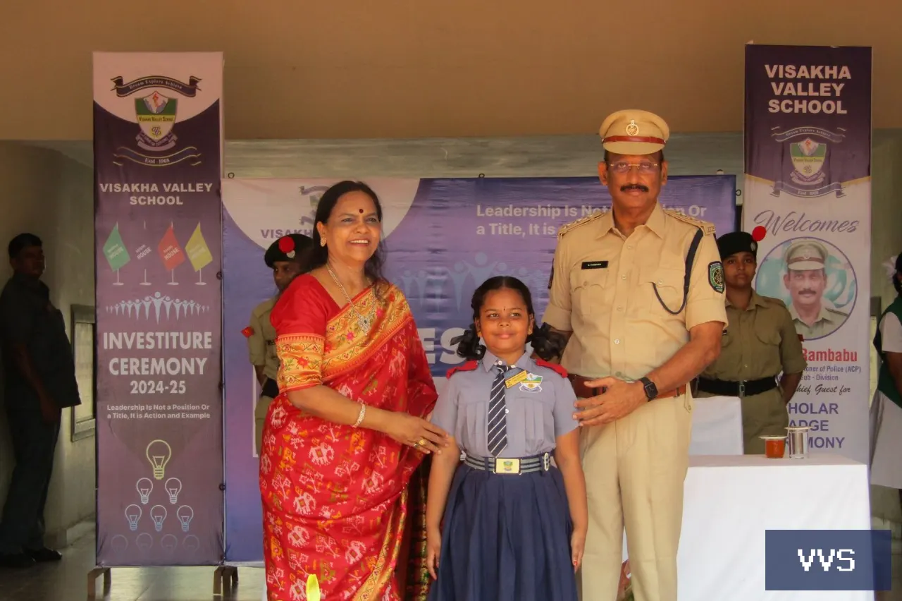 JUNIOR INVESTITURE CEREMONY-2024 — Visakha Valley School — photo 12