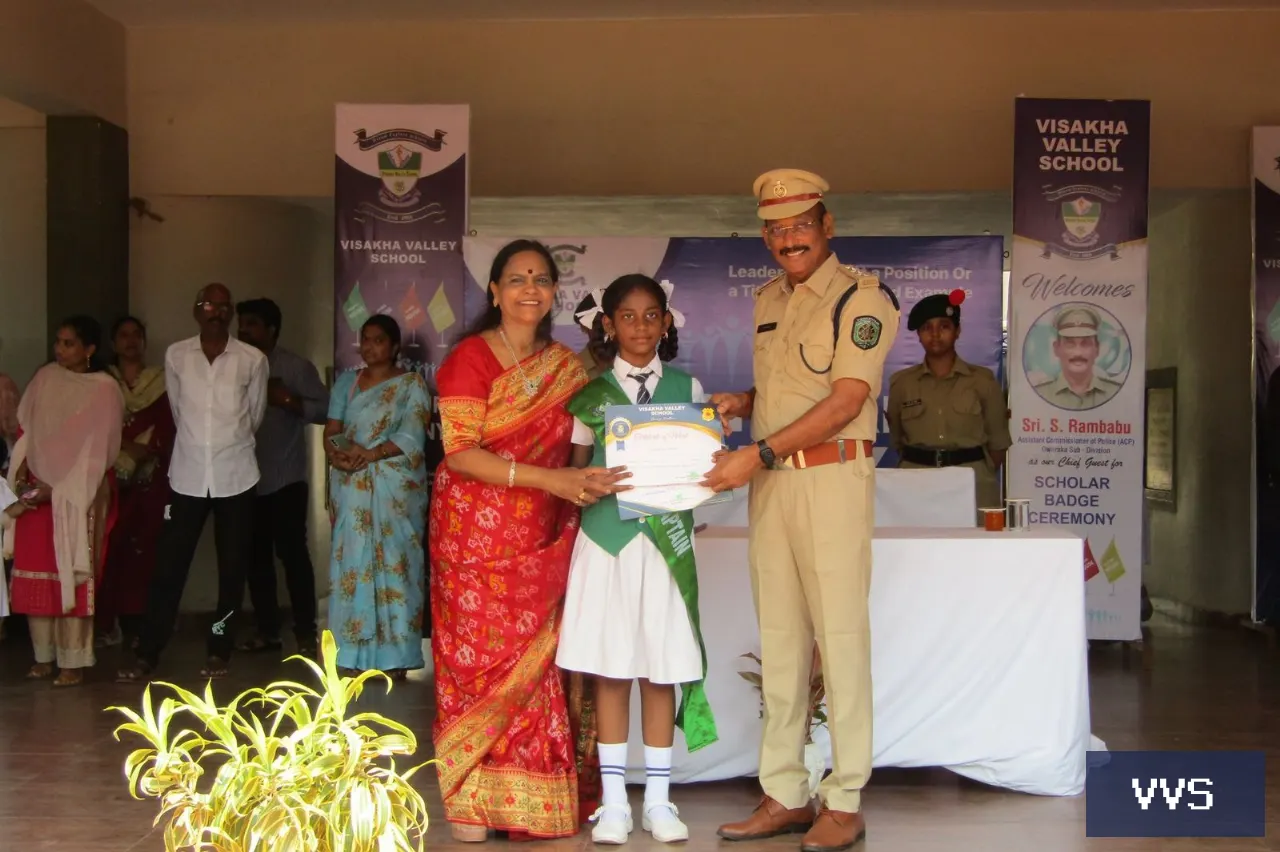 JUNIOR INVESTITURE CEREMONY-2024 — Visakha Valley School — photo 16