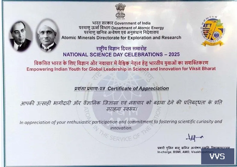 NATIONAL SCIENCE DAY CELEBRATIONS -2025 — Visakha Valley School — photo 2