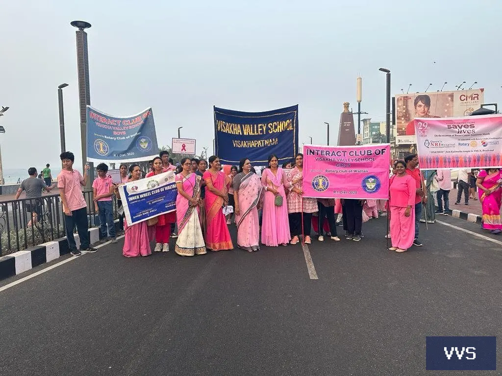 PINK OCTOBER WALKATHON-2023 — Visakha Valley School — photo 8