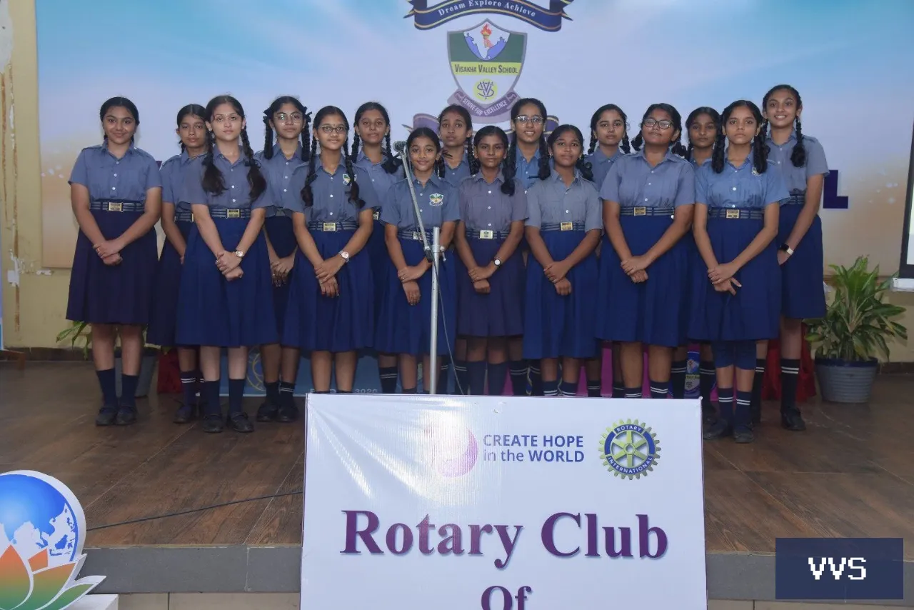 Rotary Interact club — Visakha Valley School — photo 4