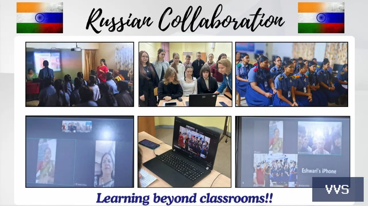 RUSSIA COLLABORATION — Visakha Valley School — photo 1