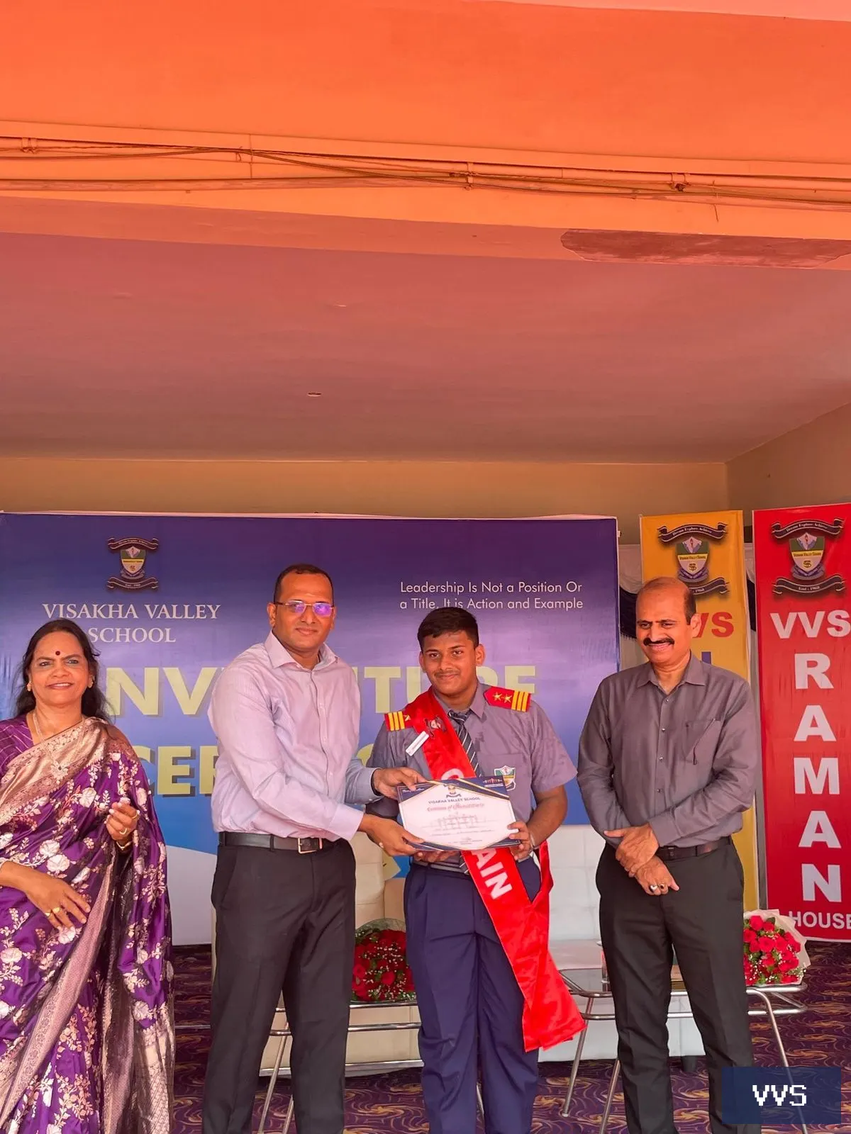 SENIOR INVESTITURE CEREMONY — Visakha Valley School — photo 3