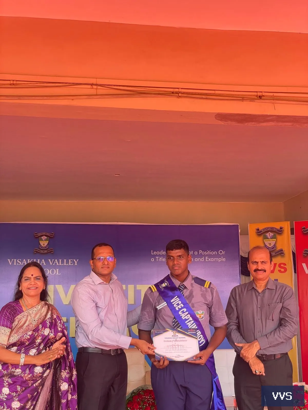 SENIOR INVESTITURE CEREMONY — Visakha Valley School — photo 4