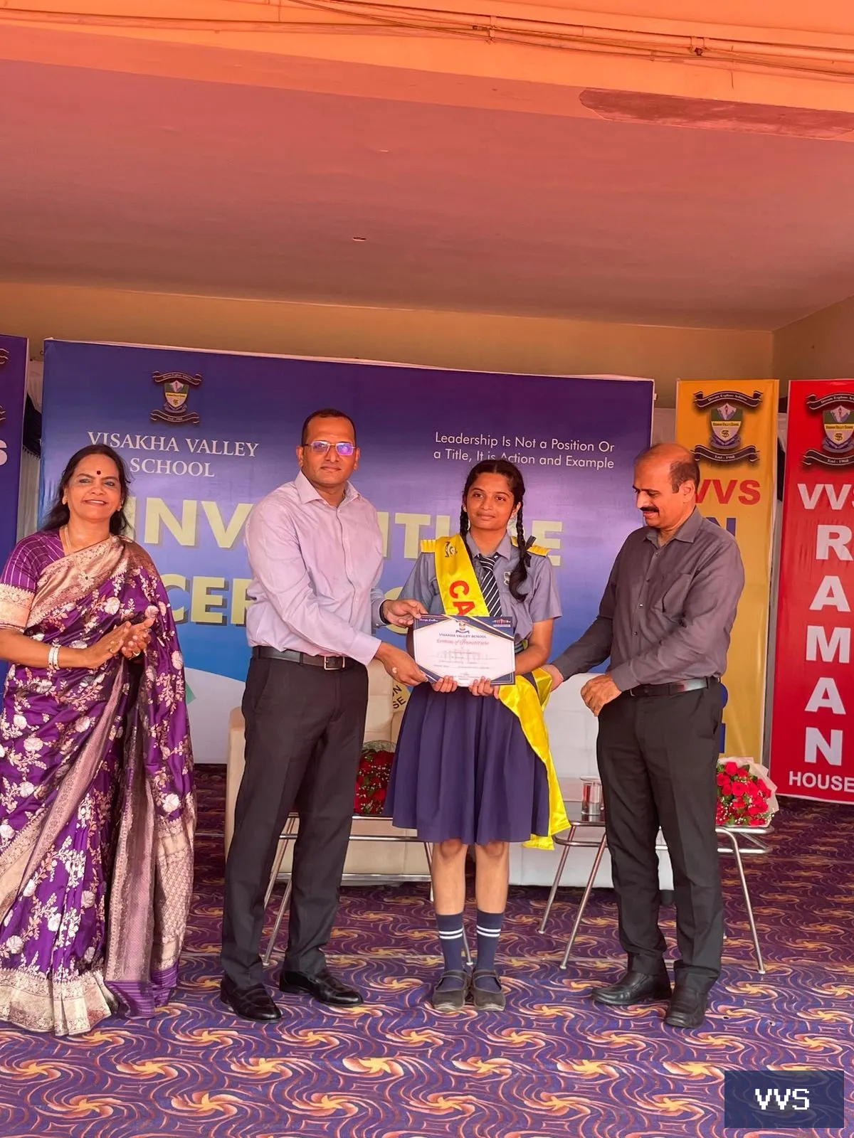 SENIOR INVESTITURE CEREMONY — Visakha Valley School — photo 5