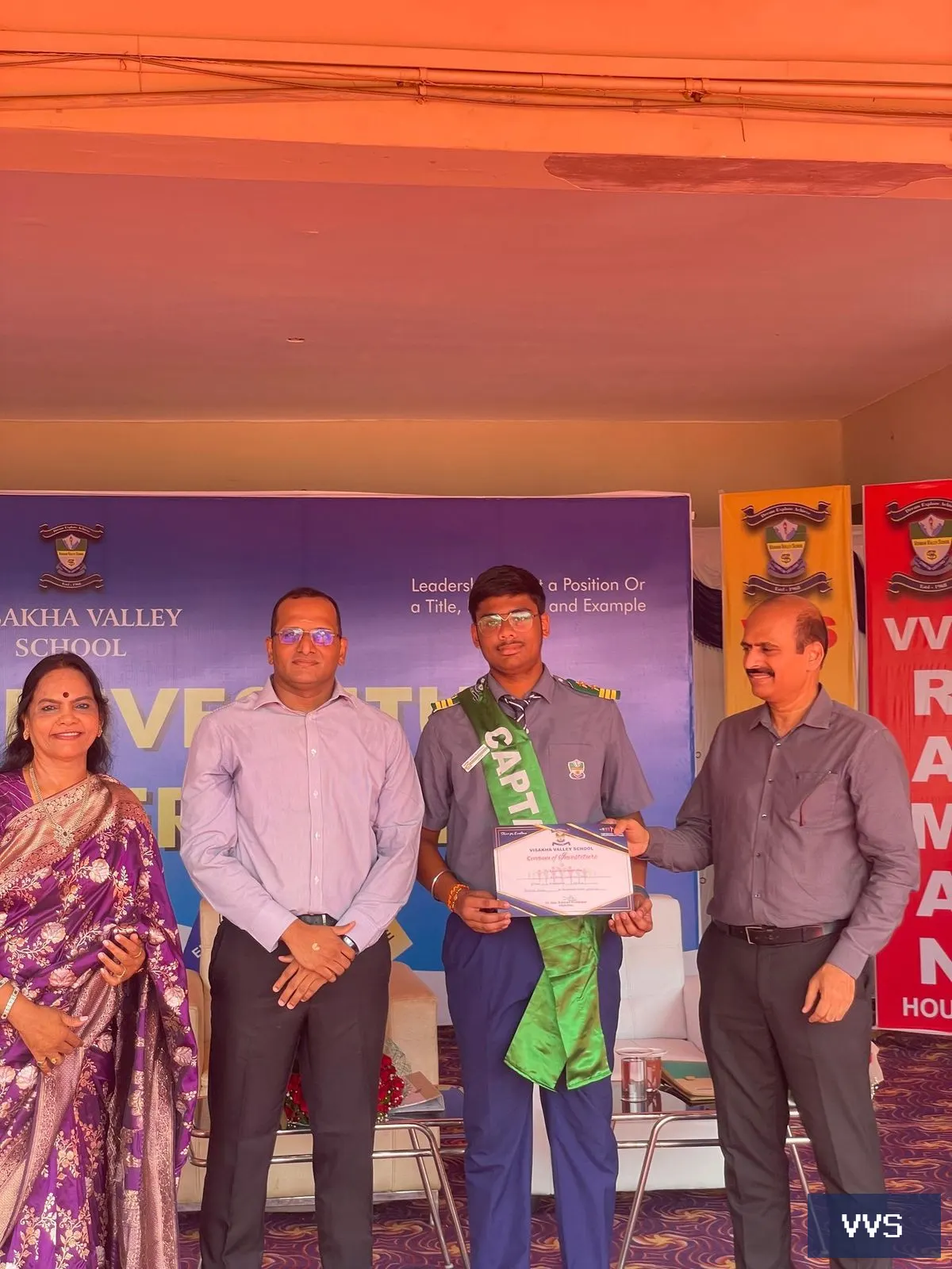 SENIOR INVESTITURE CEREMONY — Visakha Valley School — photo 7