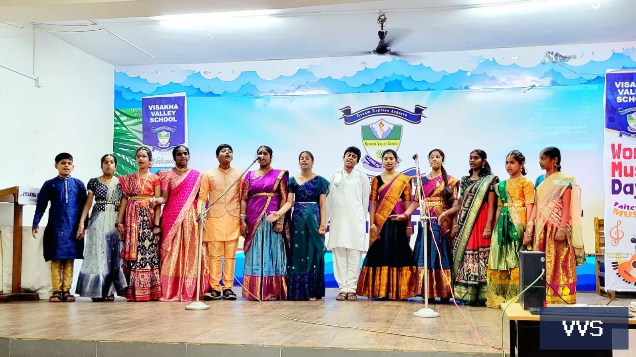 WORLD MUSIC DAY-2024 — Visakha Valley School — photo 3