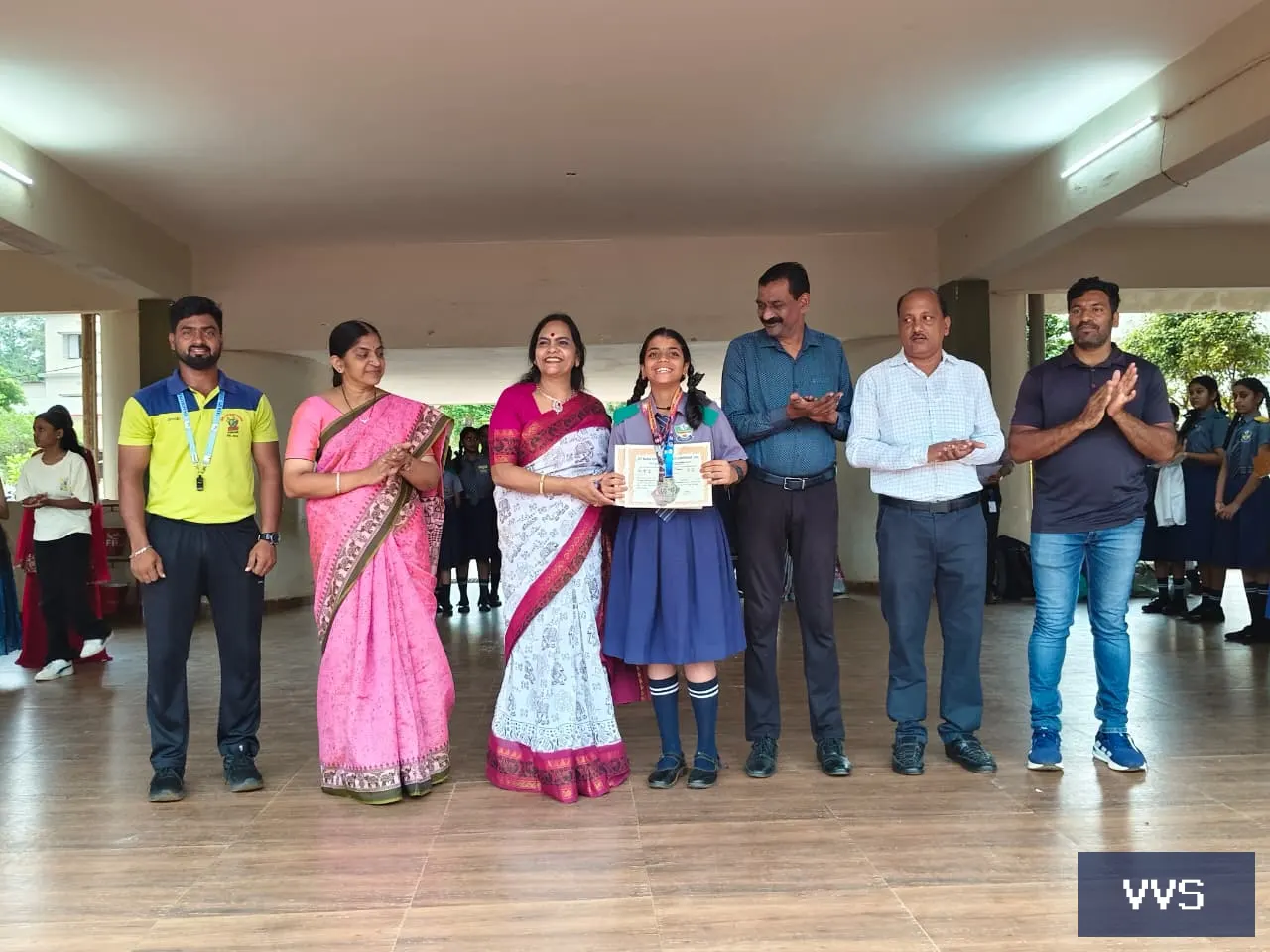 N.Diya Class.8E Won 1 Gold,1Bronze Medal in 23rd Andhra Pradesh State Karate
                  Championship