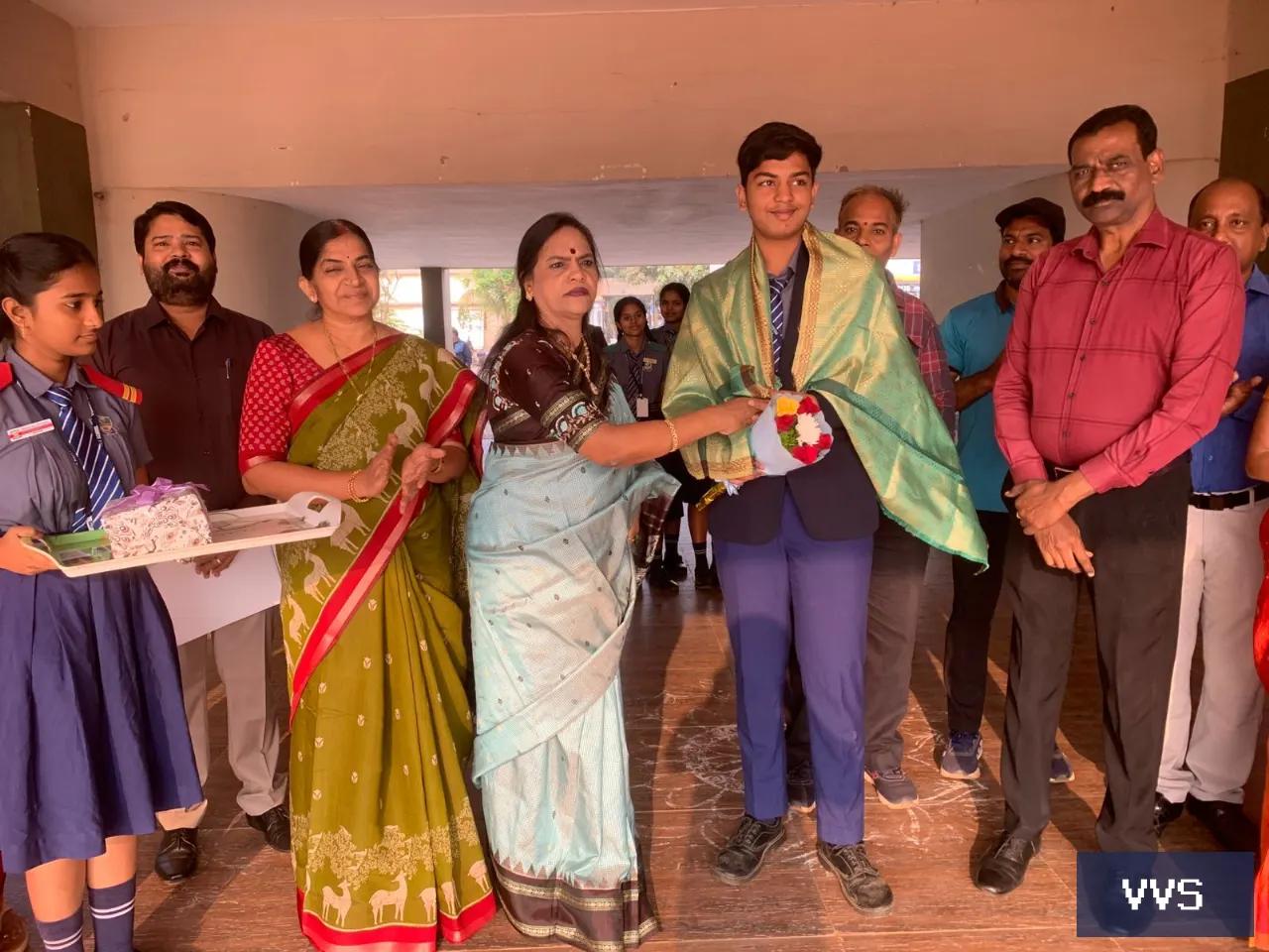 Release of Book Suguna Rama Sathakam written by Shubham varma of class 11 A.