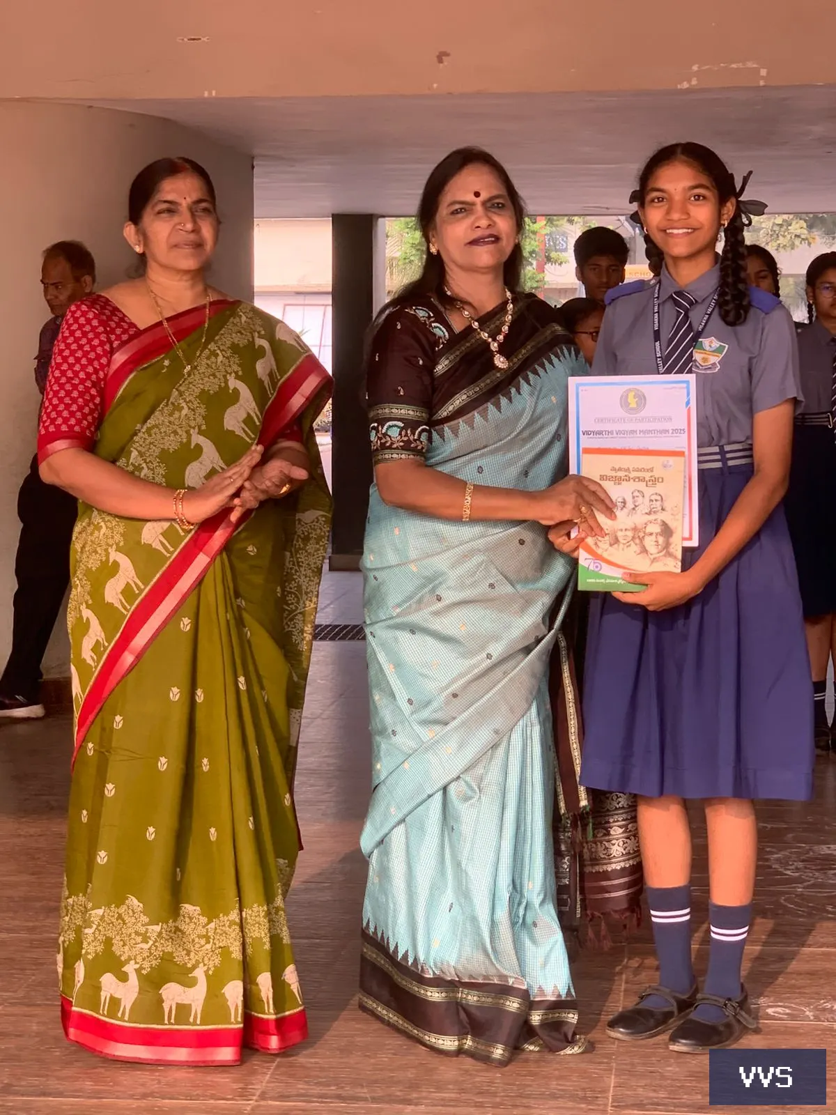 Ch Sri Chaitra participated in State Level Camp(Level-3) Examination, Andhra
                  Pradesh of Vidyarthi v