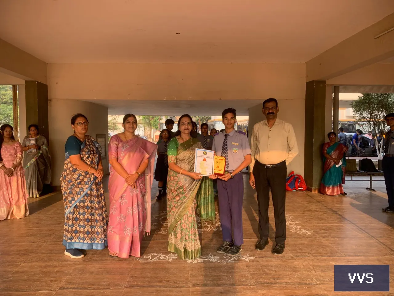 K Rohan of class x participated in State Level Camp examination,A .P of Vidyarthi
                  Vignan Manthan 202