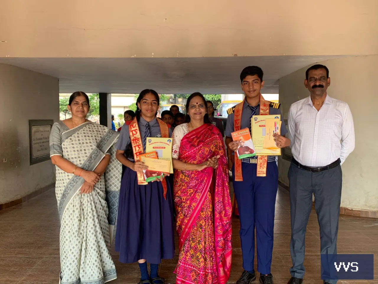 Subham varma of class 11 A secured second prize Rs 1500/-in essay writing on
                  Amarjeevi sri PottiSree