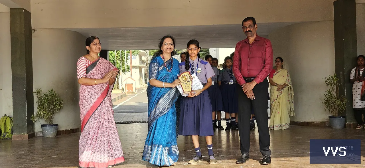 T.Lakshmi Sai Srilekha of class 10 has participated in All India Essay Writing
                  Competition and has s