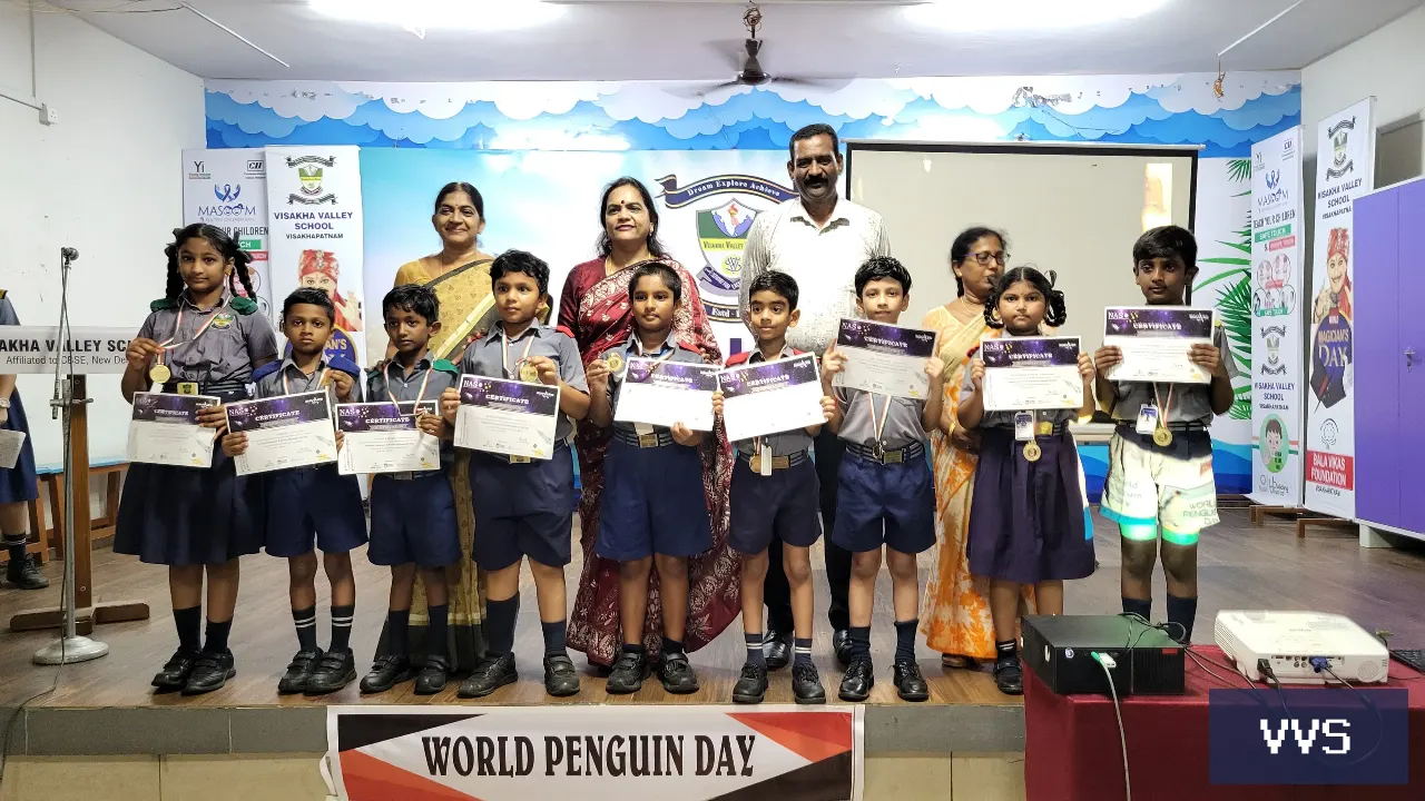 Prize Winners of NASO Olympiad Classes-3,4,5