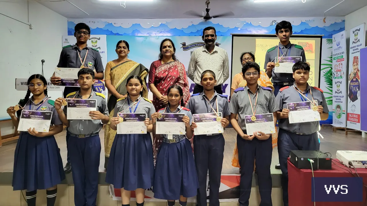 Prize winners of NASO Olympiad class 8,9,10