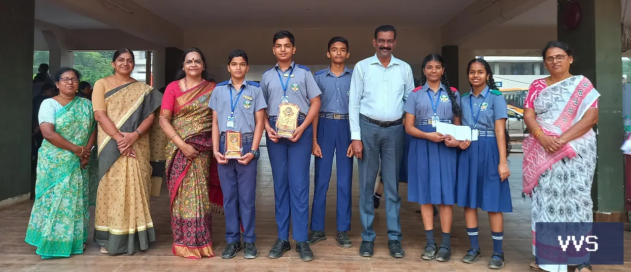 Winner s of SBI Life Spell Bee competition. Regional level 1.Myra. 8D secured
                  first prize in regiona