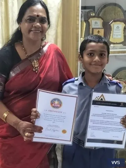 Proud Global Awardee of Global kids Achievers Awards 2023 for showcasing extra
                  ordinary talent at