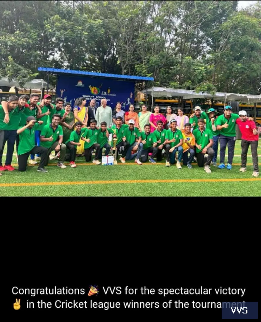 CRICKET LEAGUE WINNERS -VVS-2023