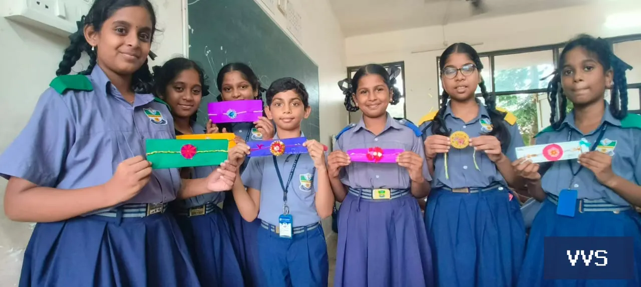 RAKHI MAKING ACTIVITY — Visakha Valley School