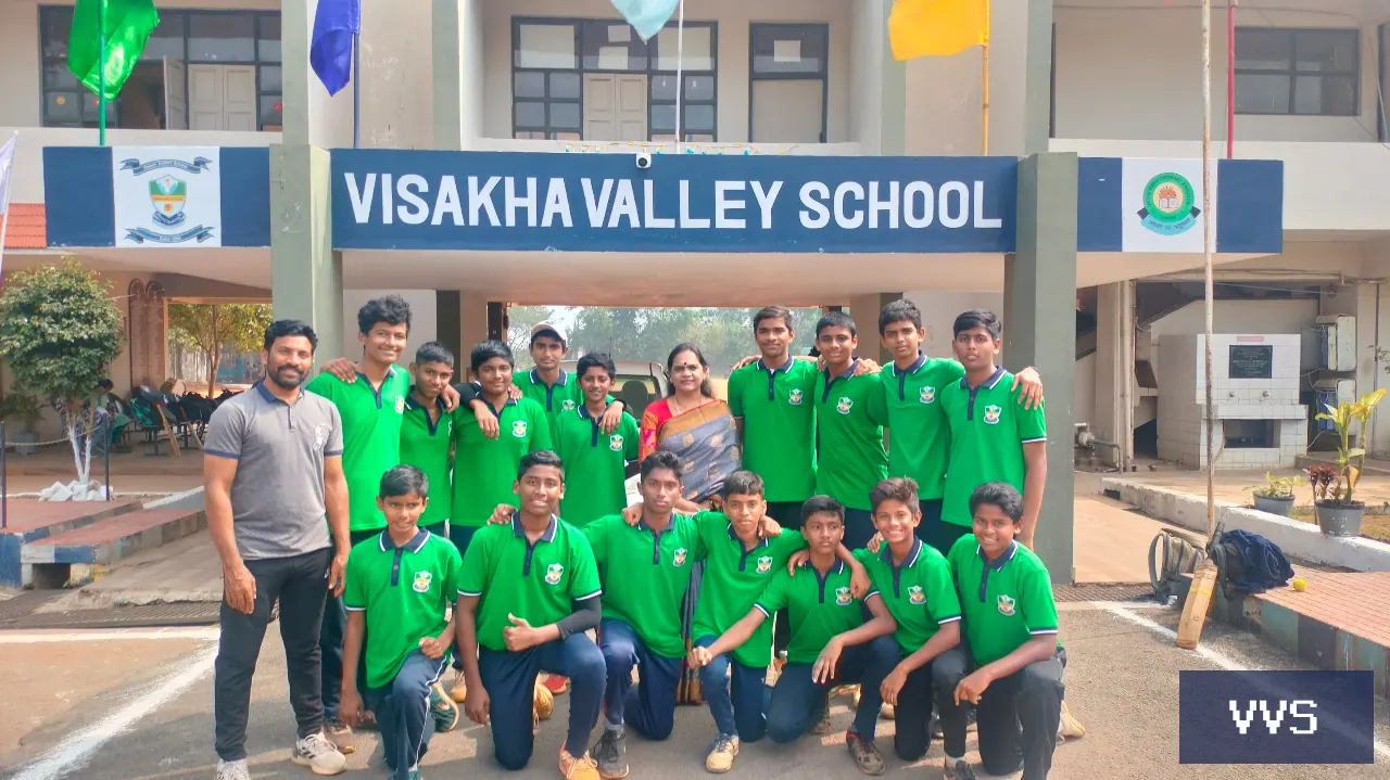 VVS winners of Green Dale Cricket tournament.Held on 4Th January. — Visakha Valley School