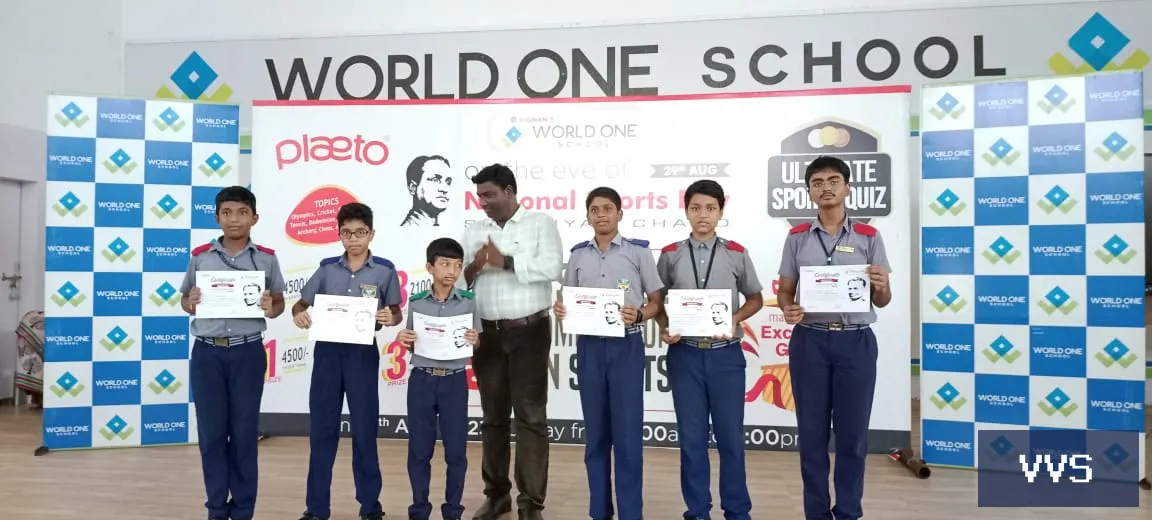 Junior Sports Quiz Winners — Visakha Valley School