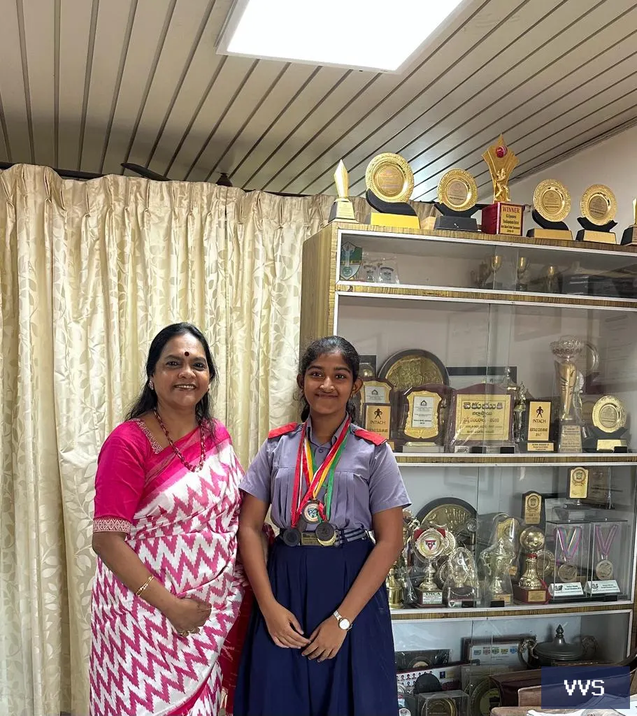 P. Sarayu 10 - C Selections for National Games Indian Triathlon
                              federation — Visakha Valley School
